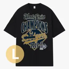 野球 World Series Champions 2025 Tシャツ黒　L