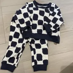 マーキーズ　ベビートレーナー　ベビーパンツ　セットアップ　保育園着