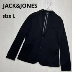 ● JACK&JONES テーラードジャケット　ブラック　Lサイズ