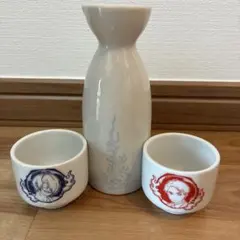 鬼太郎キャラクターお猪口と徳利セット