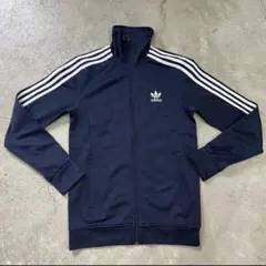 アディダス オリジナルス EUROPA トラックジャケット 紺×白 M 古着