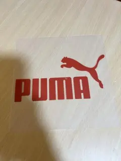 PUMA アイロンプリントシート 赤
