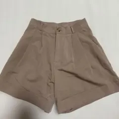 レディース キュロット ショートパンツ ベージュ　GRLのサムネイル