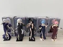 リゼロ　グリグラ　レム　ラム　エミリア　エキドナ　エルザ　5体セット