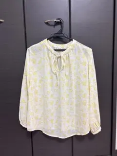 ROPÉ PICNIC 花柄長袖ブラウス