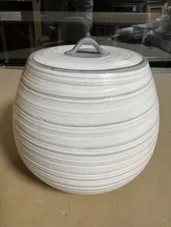 森里陶楽作 礼賓手三嶋 水指 菊花紋様 陶器製 茶道具 - メルカリ