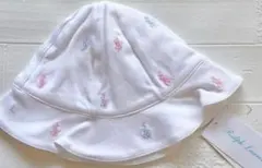 新品！タグ付！ラルフローレンベビー帽子　ガールズ靴下セット