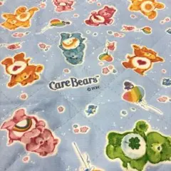 ケアベア 海外キャラ レア キルト キルティング 布 生地 はぎれ ハンドメイド