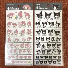 マイメロ クロミ 4 size sticker