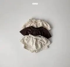 onu コットンパンツ フラワー　S