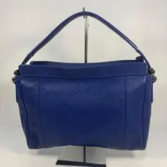 GHERARDINI ゲラルディーニ　ハンドバッグ　レザー　ブルー