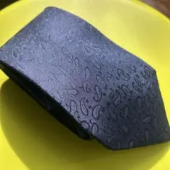 超美品　DUNHILL ダンヒル　ネクタイ　ペイズリー　ネイビー　グリッター