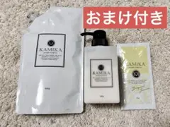 KAMIKA　オールインワンクリームシャンプー　400gボトル　600g詰替のサムネイル
