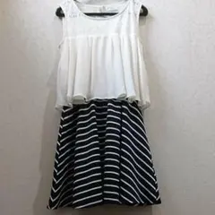 OFUON☆新品未使用☆ドッキングワンピース