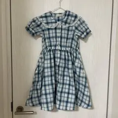 bransles チェック柄ワンピース 100cm