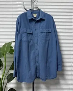 【90's 希少カラー！】L.L.Bean シャモアクロス　シャツ！！のサムネイル