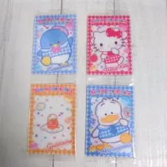 サンリオキャラクターズ ウエハース12 4枚セット ハローキティ