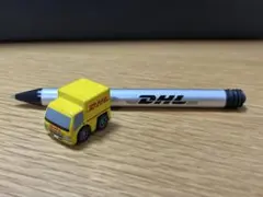 DHL ノベルティ ボールペン　ミニカー プルバック 企業物 平成レトロ