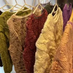 手編ミ ファッション