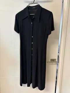 COMME CA DU MODE 黒 シャツワンピース 半袖のサムネイル
