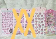 マイメロディ ボンボンドロップシール キラキラカプセル ウォーター セット