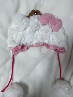 ユニバ キティ 被り物 カチューシャ