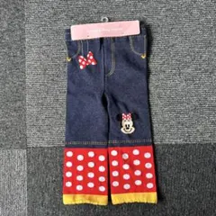 【新品未使用】女の子　80㎝　ベビー　スパッツ ミニーちゃん　レギンス　パンツ