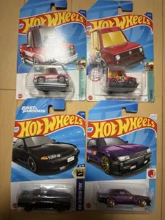 ホットウィール　4台セット　スカイライン　gtr