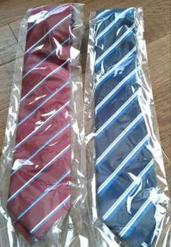 【新品未使用】journal works ネクタイ ２本セット 洗濯可能