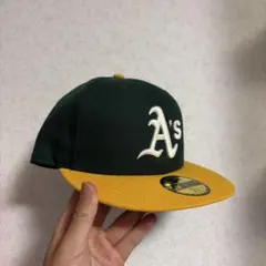 New Era 59FIFTY A's キャップ 7 3/8 アスレチックス