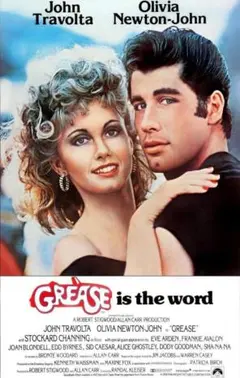 『グリース』1978年学園ミュージカル映画ポスター　メタルサイン　インテリア雑貨