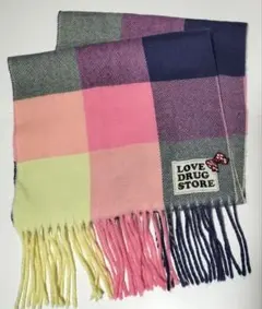 LOVE BOAT チェック柄マフラー