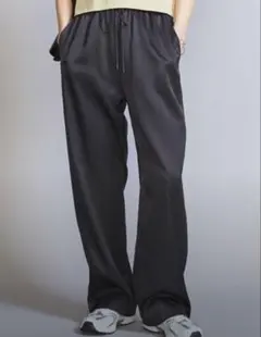 BEAUTY&YOUTH サテンドロースト ワイド パンツ