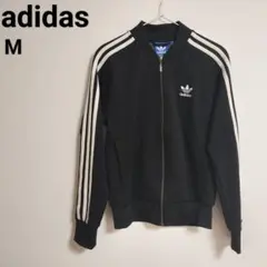 【adidas】大人気　トラックジャケット AB9717 　ロゴ刺繡　Mサイズ