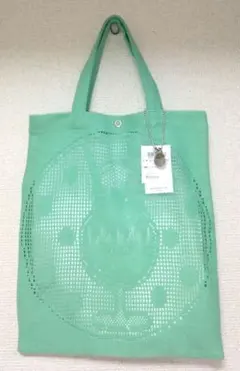近沢レース ソーダフロート ミニレーストート グリーン