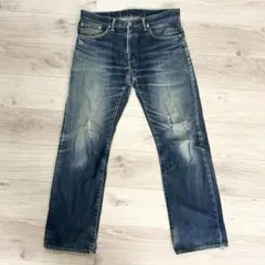 Levi's 502 ダメージストレートデニム W34