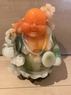 七福神 布袋尊 布袋様 置物 縁起物 開運 高さ約25cm 重さ4.6kgのサムネイル