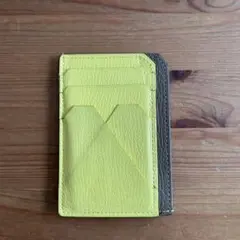 ラルコバレーノ　スマートミニウォレット GRAY*YELLOWのサムネイル