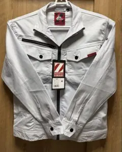 自重堂　作業服ジャンパー　Z-DRAGON　シルバー　Mサイズのサムネイル