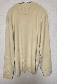 【新品】uniqloU メリノブレンド　モックネックセーター