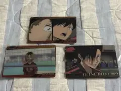 ハイキュー ウエハース6 名場面カード、黒尾鉄朗　 孤爪研磨