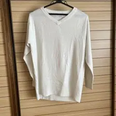 数回着用 gu vネックニット 最低価格