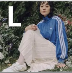 新品L⭐️adidas シアーブルゾン ダークマリーン Sheer blouson - メルカリ