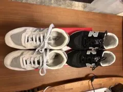 New Balance 996 グレー と黒色スニーカーおまとめ