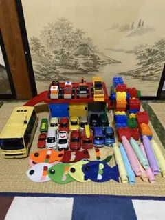 おもちゃ いろいろ IKEA ガレージ