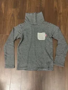 SLAP SLIP ストライプ タートルネック 150