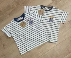 ダダンダン　(アンパンマン)　ボーダー　半袖　Tシャツ　110 2枚セット