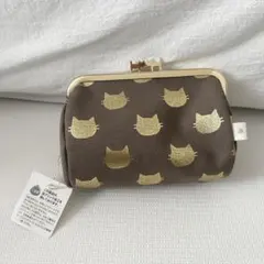ayanokoji がま口　猫　ねこ　新品未使用