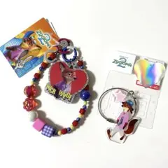 ズートピア しまむら ニック チャーム キーホルダー2点セット