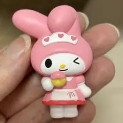 マイメロディ マイカラーフィギュア スイートピンク ガチャガチャ